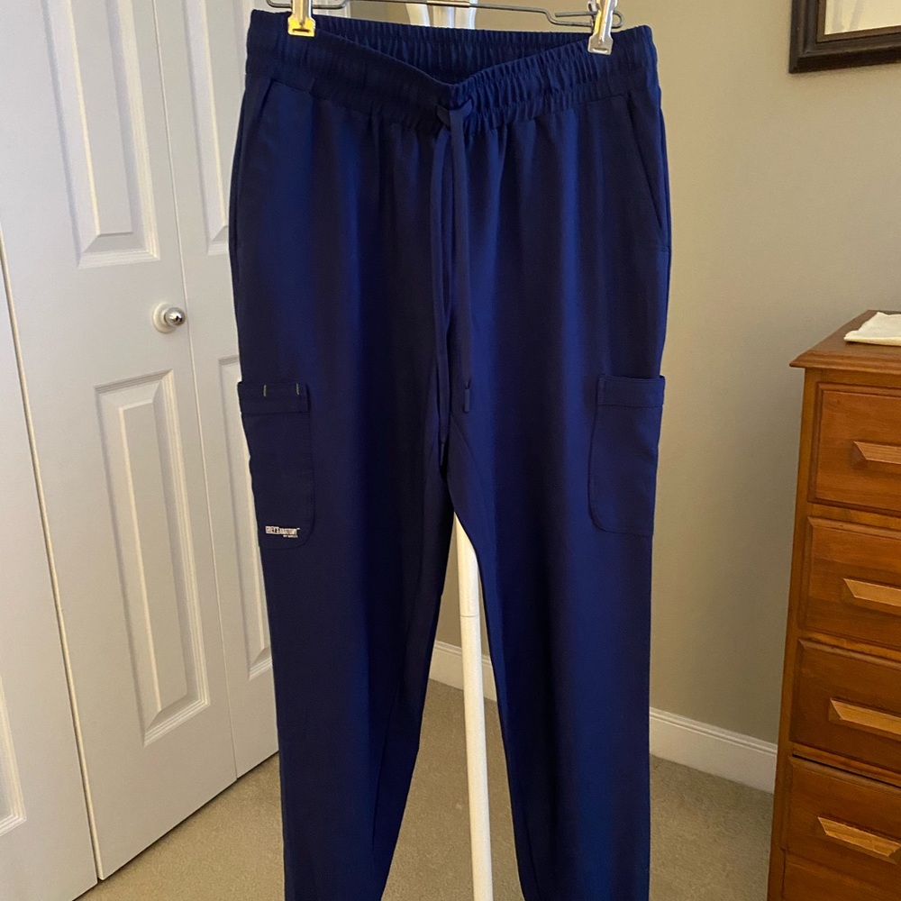 Grey's Anatomy navy blue scrub pants
